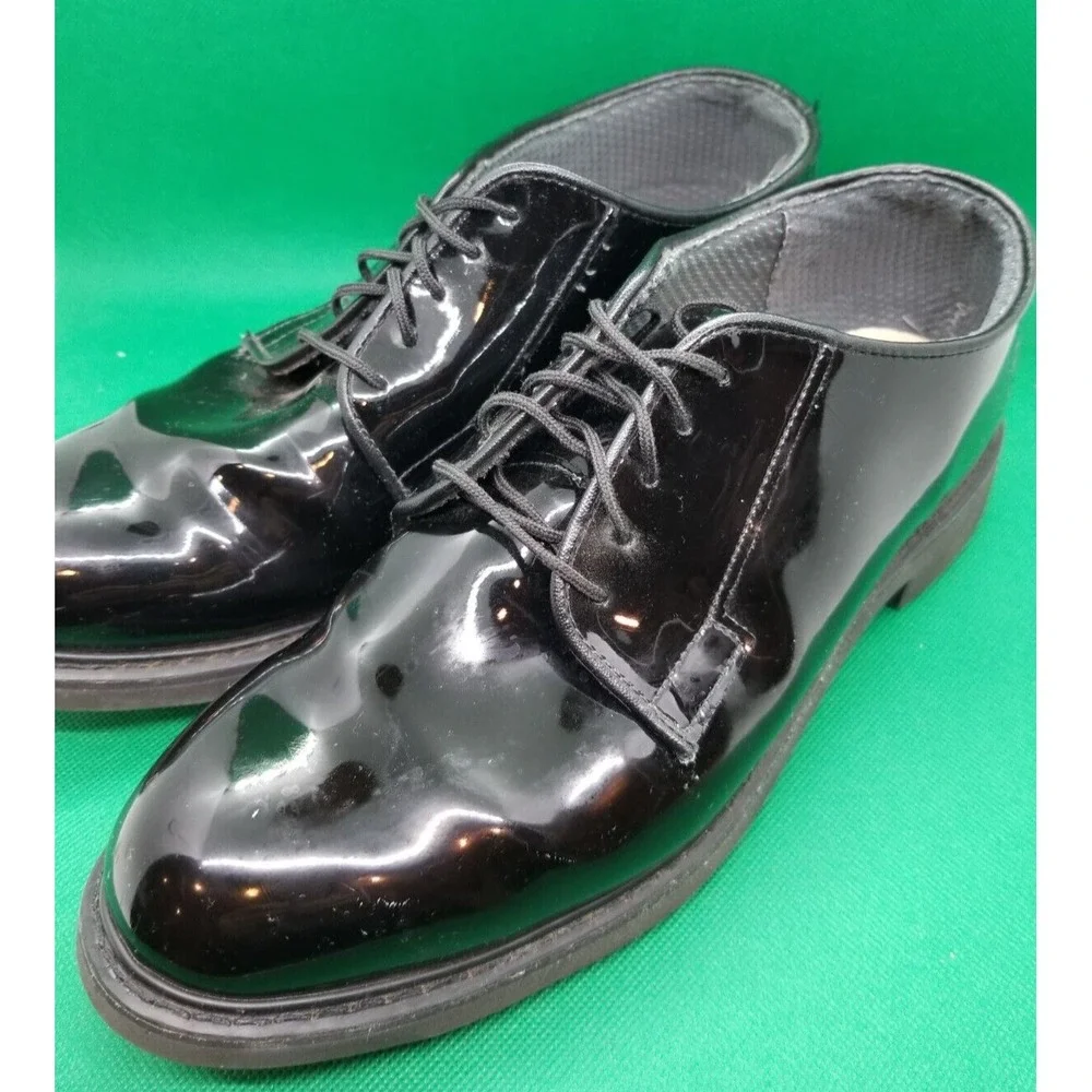 Bates Lites High Gloss 2008 Dress Shoes/00942 Men's Size 8 E EUC